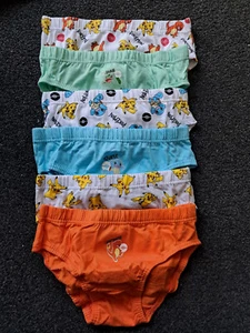 Pantaloni Pokemon bambino slip intimo 6 paia - Foto 1 di 3