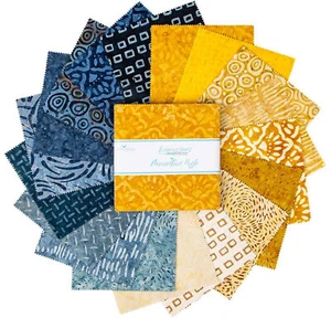 Mountain High Expressions Batiks Riley Blake 5" Stacker 100% Cotton Precuts - Picture 1 of 2