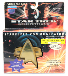 STAR TREK GENERATIONS STARFLEET COMMUNICATOR (Playmates 6147) 100% complet