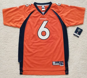 Camiseta deportiva de los Denver Broncos #6 JAY CUTLER JUVENIL L XL NUEVA CON ETIQUETAS COSIDA naranja Reebok - Imagen 1 de 2
