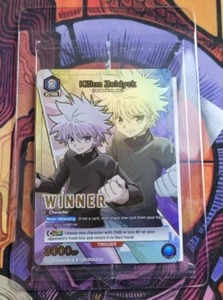 Tarjeta holográfica Killua R Winner Union Arena campeón de batalla promoción inglés HTR-1-018 - Imagen 1 de 5