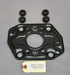 Motor Mounting Plate and Grommets WP62611 WP62691 Kenmore, Whirlpool, Others - Picture 1 of 2