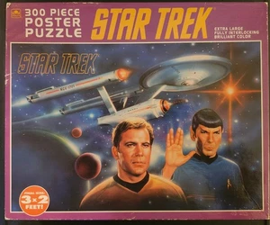 STAR TREK HERSTELLER GOLDEN - 300-TEILIGES POSTER-PUZZLE - Bild 1 von 2