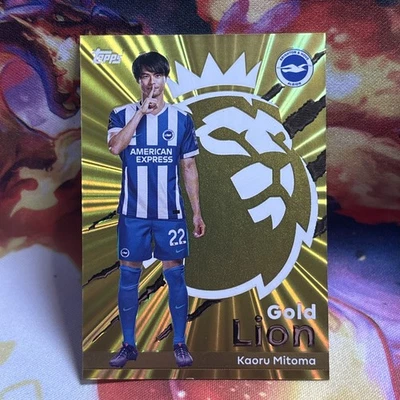 2024-25 Panini Prizm Premier League - Kaoru Mitoma #173 - Image 1 of 4