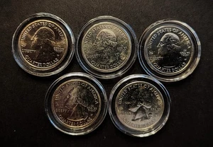 2020 "W" V75 ATB COMPLETE 5 Quarter Set! All in AU to BU condition Scarce! - Picture 1 of 4