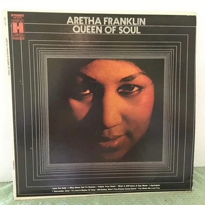 Aretha Franklin Queen of Soul ~ Vinyl LP Record Stereo Harmony 1968 - Image 1 of 4