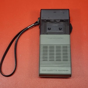 Realistic Minisette Cassette Pocket Recorder No 14-1015A Tested - READ - Picture 1 of 9