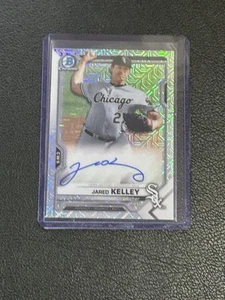 2021 Bowman #BMA-JK Jared Kelley Chrome Prospect Autographs Mojo Refractor B3 - Picture 1 of 2