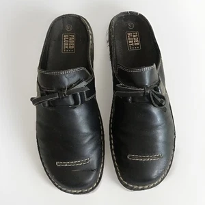 Vintage Faded Glory Black Loafers Clogs Size 8.5 - Picture 1 of 7