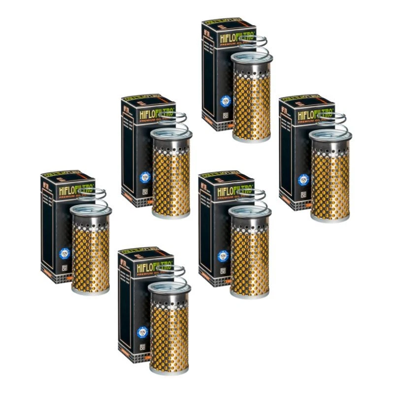 FILTRO DE ACEITE HIFLO HF178 Harley Davidson FXS LowRider 1976 1977 1978 1979 x6 Foto 1 de 2