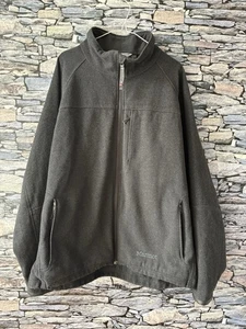 Marmot Wool Blend Outdoor Shell Jacket Men's XL Full Zip Hiking Coat Black - Picture 1 of 12