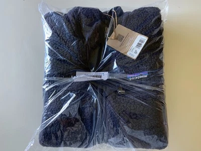 NEW Patagonia Retro Pile Fleece Jacket Women’s Medium SUNKEN BLUE $149 - Image 1 of 4