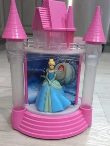 Disney Princess Light Sound Musical Carousel Palace Belle Cinderella Ariel Works - Picture 1 of 4