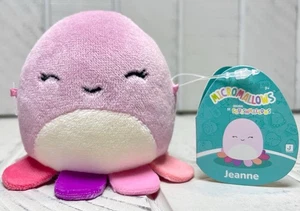 Squishmallows Micromallow Jeanne Octopus Mini Plush Collectible Stuffed Toy NWT - Picture 1 of 5