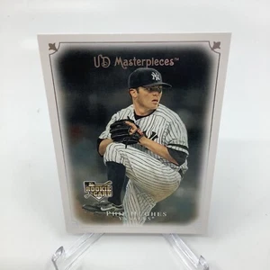 2007 Upper Deck Masterpieces Phil Hughes Rookie New York Yankees #77 RC - Picture 1 of 2