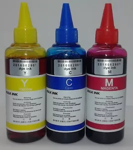 300 ml ricarica tricolore inchiostro sfuso per cartuccia ricaricabile compatibile Epson USA - Foto 1 di 1