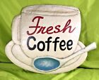 "Fresh Coffee" Metal Wall Art Decor
