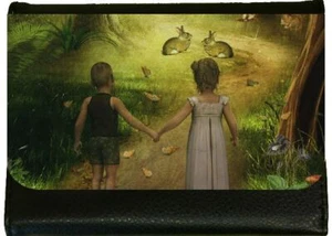 Cartera de cuero sintético para mujer Walking Through the Forest - Imagen 1 de 4