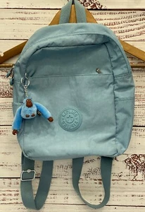 Kipling Sling Backpack Shoulder Bag KI23930JR Polyamide Perri Blue Gorilla Charm - Picture 1 of 16