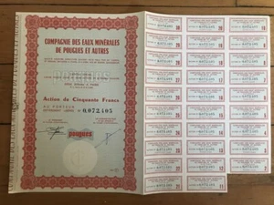 EAUX MINERALES DE POUGUES & autres (C5) - Imagen 1 de 1