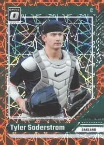 2024 Donruss Tyler Soderstrom #70 Optic Orange Velocity - Picture 1 of 2