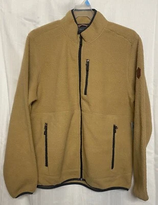 Free Country Men's Highland Sherpa Jacket Large or X-Large Camel - Image 1 of 4