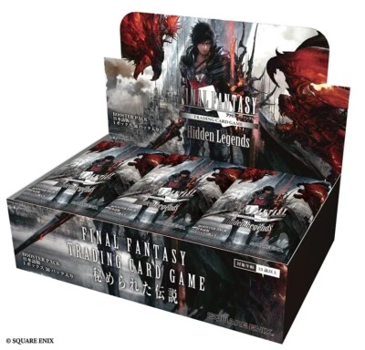 SQUARE ENIX FF Final Fantasy Hiden Legends BOX Booster Card 1Box 36pack set TCG - Image 1 of 4