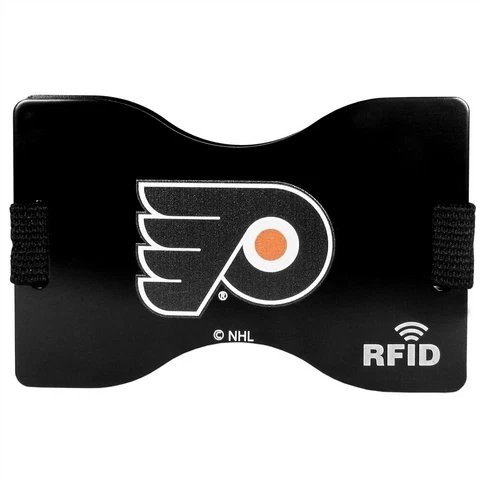 Philadelphia Flyers Wallet RFID Blocking Slim Pocket Money Clip NHL Hockey Fan Cover