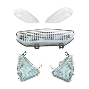Led Tail Light + Led Front + Lens Rear Turn Signal Fit 08-22 Concours 14 Clear - Picture 1 of 13
