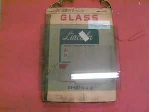 1956 Mercury 4-Door Sedan Front Door Glass, NOS BV-5821410-B Monterey Montclair - Picture 1 of 5
