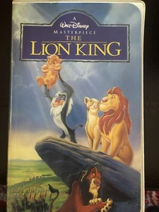 The Lion King' Walt Disney Masterpiece Collection VHS #2977 Clam Shell Rare - Picture 1 of 4