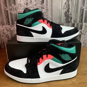 Nike Air Jordan 1 Mid SE Turnschuhe SOUTH BEACH Gr. UK14 EU49.5 US15 (852542-116) - Bild 1 von 8