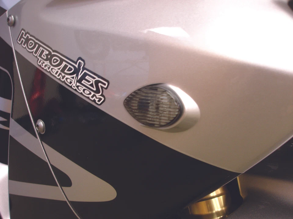 Hot Bodies Flushmount Front Turn Signals Smoke H04RR-SIG-SMK - Image 1 of 1