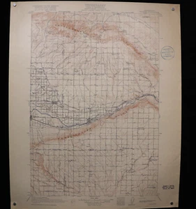 US Geological Survey Map Scale 1/125000 Topographic Sheet Prosser Grandview WA - Bild 1 von 11