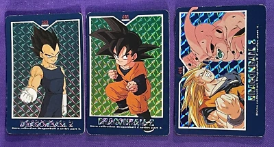 Dragonball z Gohan goku Goten #399 #403 #406 Hero Collection Series 1995 - Image 1 of 4