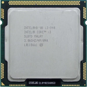 Intel SLBTD Core i3-540 3.067GHz Dual Core Socket 1156 Clarkdale Processor CPU - Picture 1 of 1