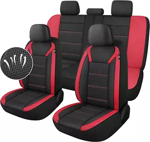 3D Air Mesh Car Seat Covers Full Set, Breathable Split Bench Compatible Seat Cov - Picture 1 of 12