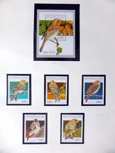 GUINEA REPUBLIC Birds On 2 Pages U/M SALE NB3568 - Picture 1 of 2