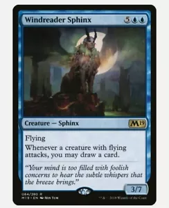 2x Windreader Sphinx Magic 2019 Magic The Gathering NM - Picture 1 of 1