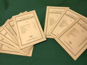 Menge 9 Vintage 1921 Detroit Edison Synchroskop monatliche Mitarbeiter-Newsletter - Bild 1 von 21