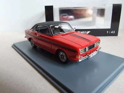 Ford Taunus P6, 15M Coupe RS Coupe, 1/43,  rot, Neo Scale Models, Neo 43330 - Bild 1 von 4