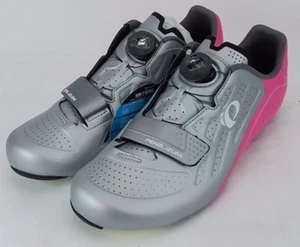 Pearl Izumi W Elite Road V5 Pink/Silver 11 US NIB - Picture 1 of 8