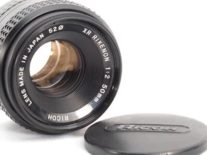 Ricoh XR Rikenon 50mm f/2 generalüberholt [Exc+5] 2. Generation aus Japan 208 # - Bild 1 von 12