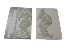 Alexei Yashin Pacific Printing Press Plates set or 2, Magenta and Yellow. 