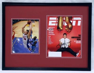 Blake Griffin Firmado Enmarcado 2013 ESPN La Cubierta de Revista y Conjunto de Fotos  Foto 1 de 2