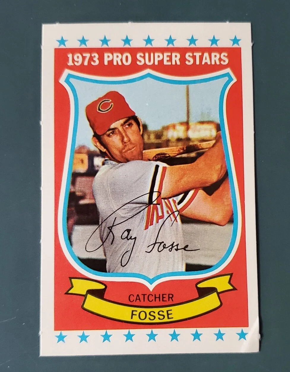 1973 KELLOGG'S Pro Super Stars #18  Ray Fosse  CLEVELAND INDIANS