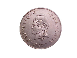 1967 French Polynesia 50 Francs KM# 7- Nice High Grade Collector Coin! -d9912xux