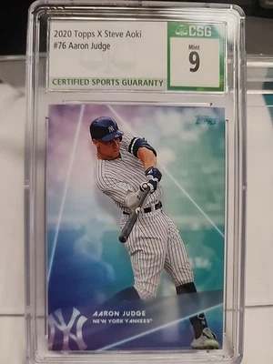 2020 Topps X Steve Aoki - Wave 4 Aaron Judge #76 /8158 - Image 1 of 4