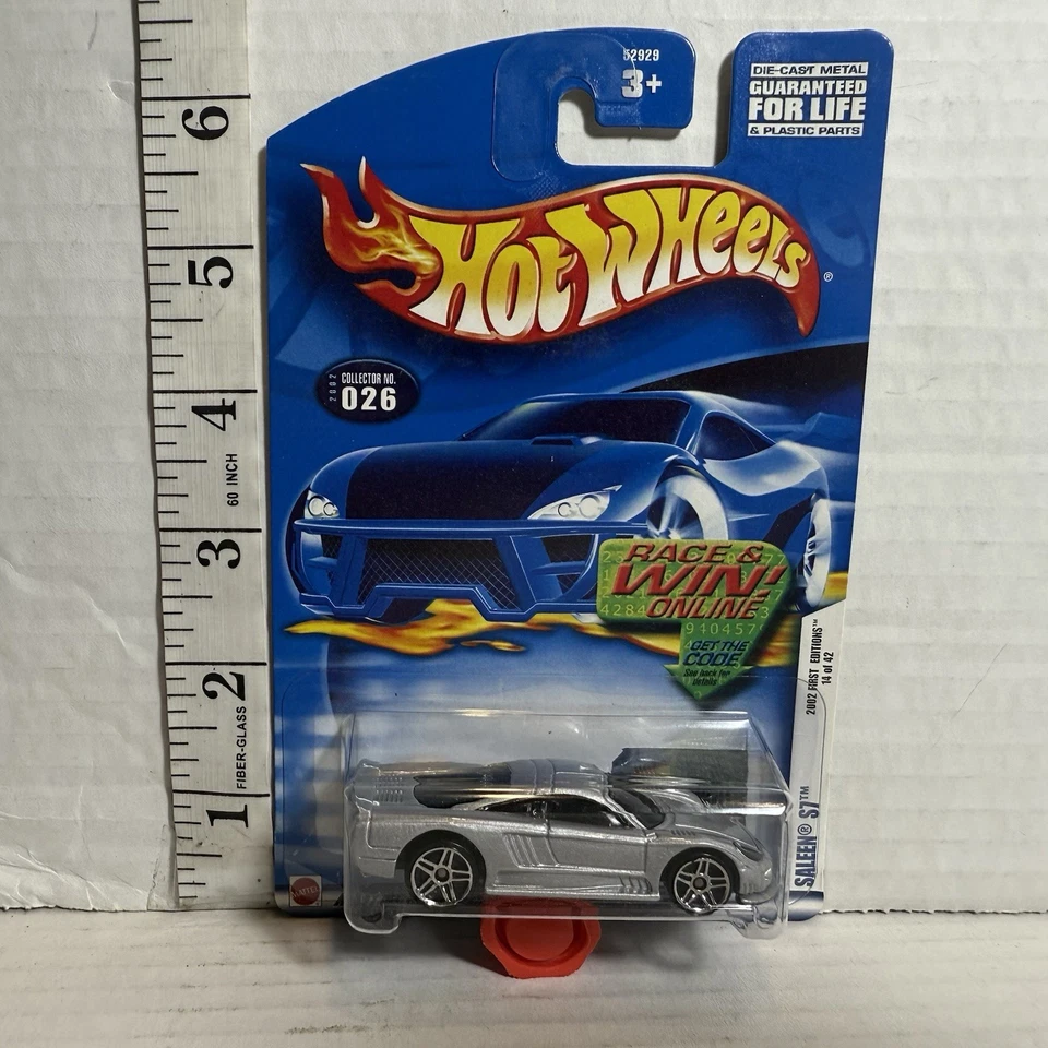 HOT WHEELS Saleen S7 iSilver Collector #026 2002 First Editions 14 of 42 52929