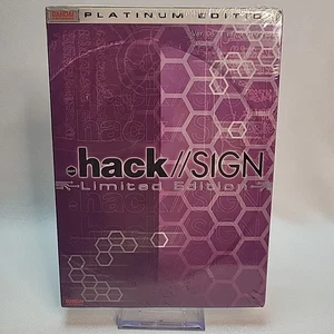 Dot Hack Sign Dvd Ver 06 Terminus Limited Edition Brand New Sealed Fast Shipping - Imagen 1 de 10